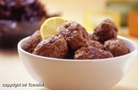 Recettes de cuisine : Boulettes de boeuf à la compote d'oignons