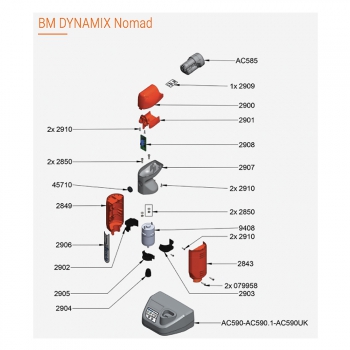 140x140 - Pièces Détachées Mixeur Dynamix Nomad